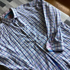 ROBERT GRAHAM MENS SIZE XL SHIRT